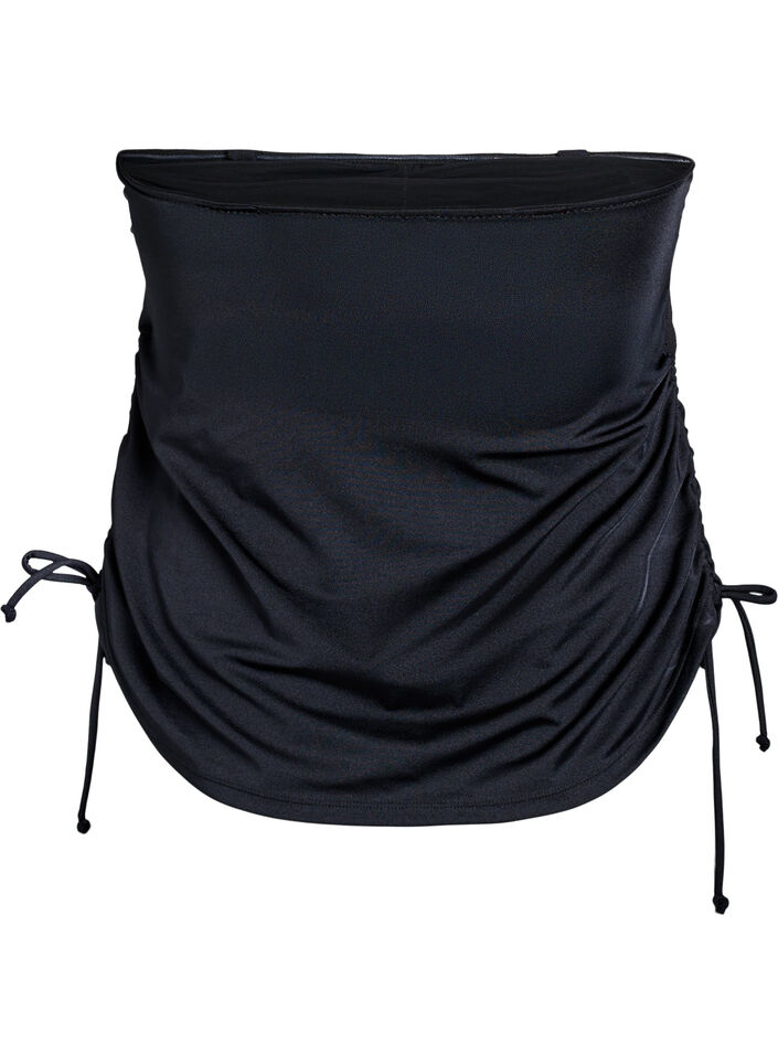 Tankini met afneembare cups en verstelbare zijkanten, Zwart, Packshot image number 2