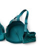 Gewatteerde kanten beha met beugel, Groen, Packshot image number 3