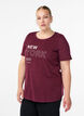 FLASH - T-shirt met motief, Donker Bordeaux, Model image number 0