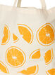 Tote bag met print, Oranje, Packshot image number 2