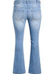 Bootcut jeans met geborduurde bloemen, Blauw, Packshot image number 1
