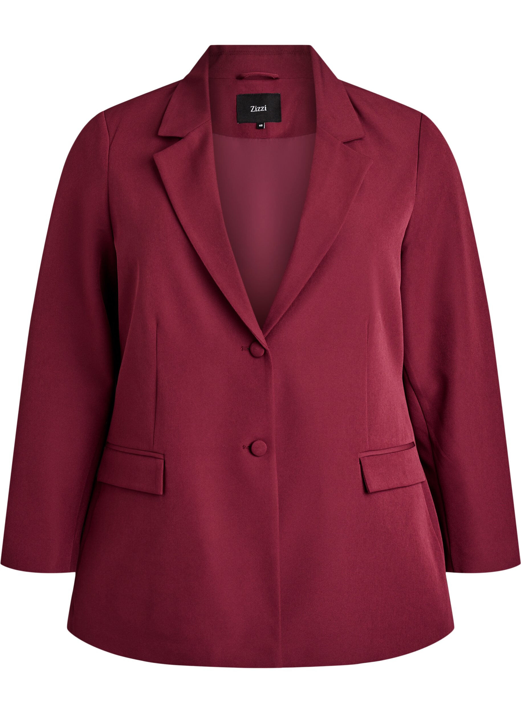 Blazer classique avec fermeture &agrave; boutons