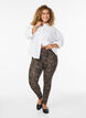 2-pack lange leggings met een normale taille, Zwart, Model image number 1