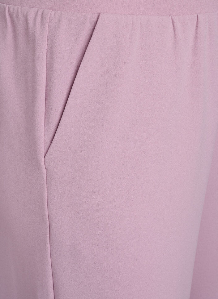 FLASH - Hoog getailleerde kniebroek met losse pasvorm, Rood, Packshot image number 2