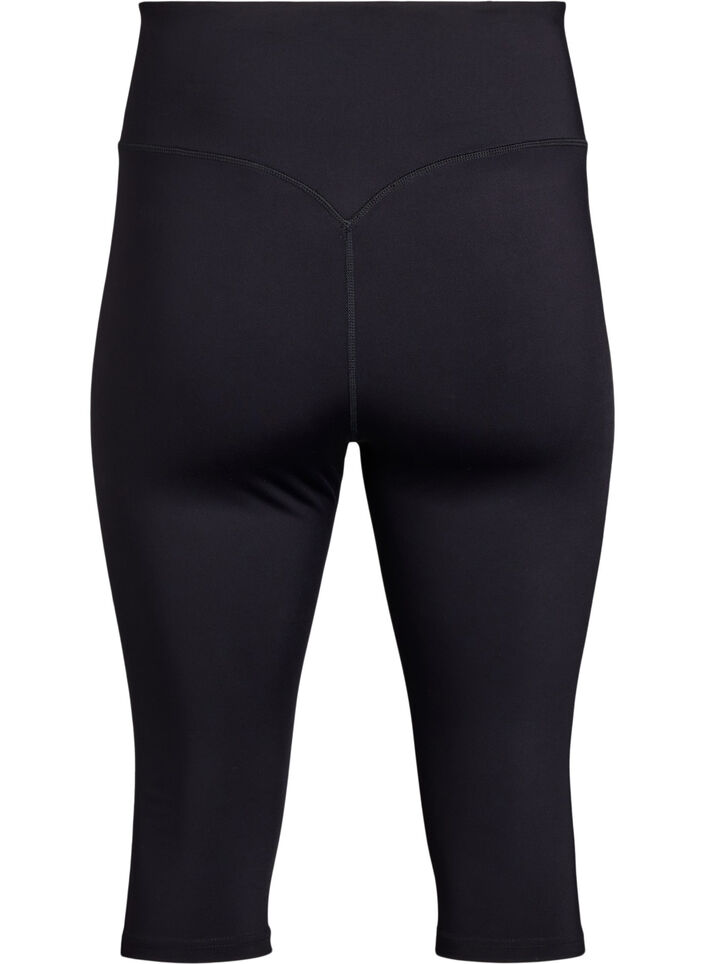 CORE, Squat-proof 3/4 workout leggings met zak, Black, Packshot