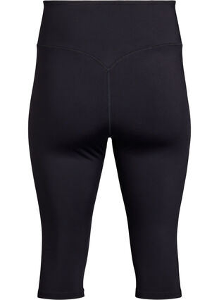 ZizziCORE, Squat-proof 3/4 workout leggings met zak, Black, Packshot image number 1