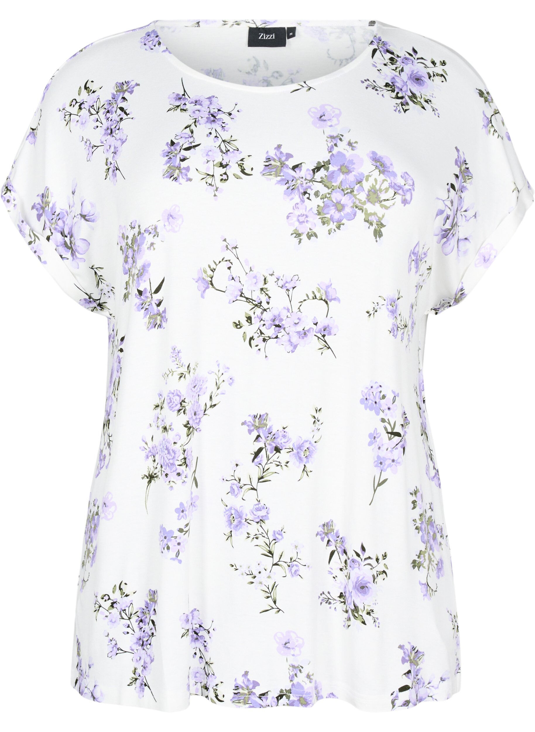 T-shirt met bloemenprint
