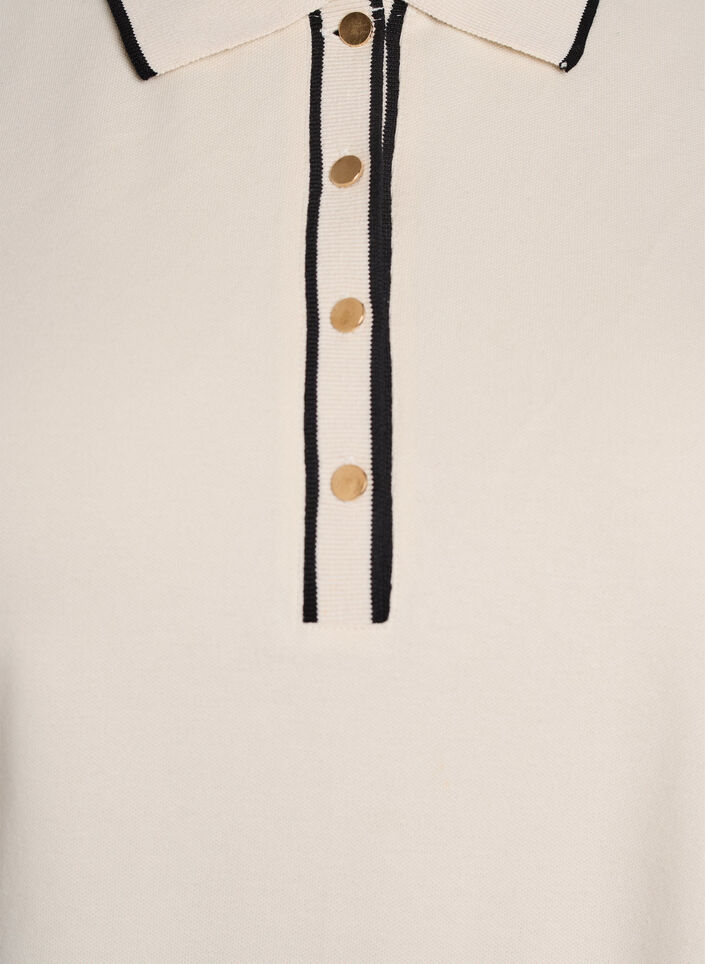 Poloshirt met korte mouwen, Beige, Packshot image number 2