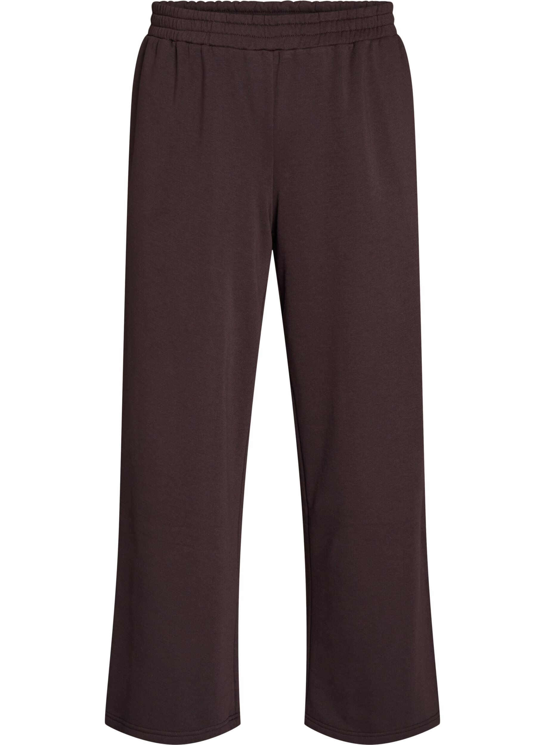 FLASH - Sweatpants met hoge taille en wijde pijpen