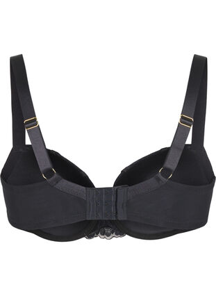 ZizziGevormde bh met strassdetails, Black, Packshot image number 1