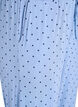 Nachtbroek van modal met hoge taille, Blauw, Packshot image number 2