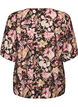 Viscose blouse met V-hals, Roze, Packshot image number 1