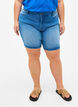 slim fit Emily shorts met normale taille, Blauw, Model image number 3