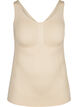 Shapewear top met brede bandjes, Beige, Packshot image number 0
