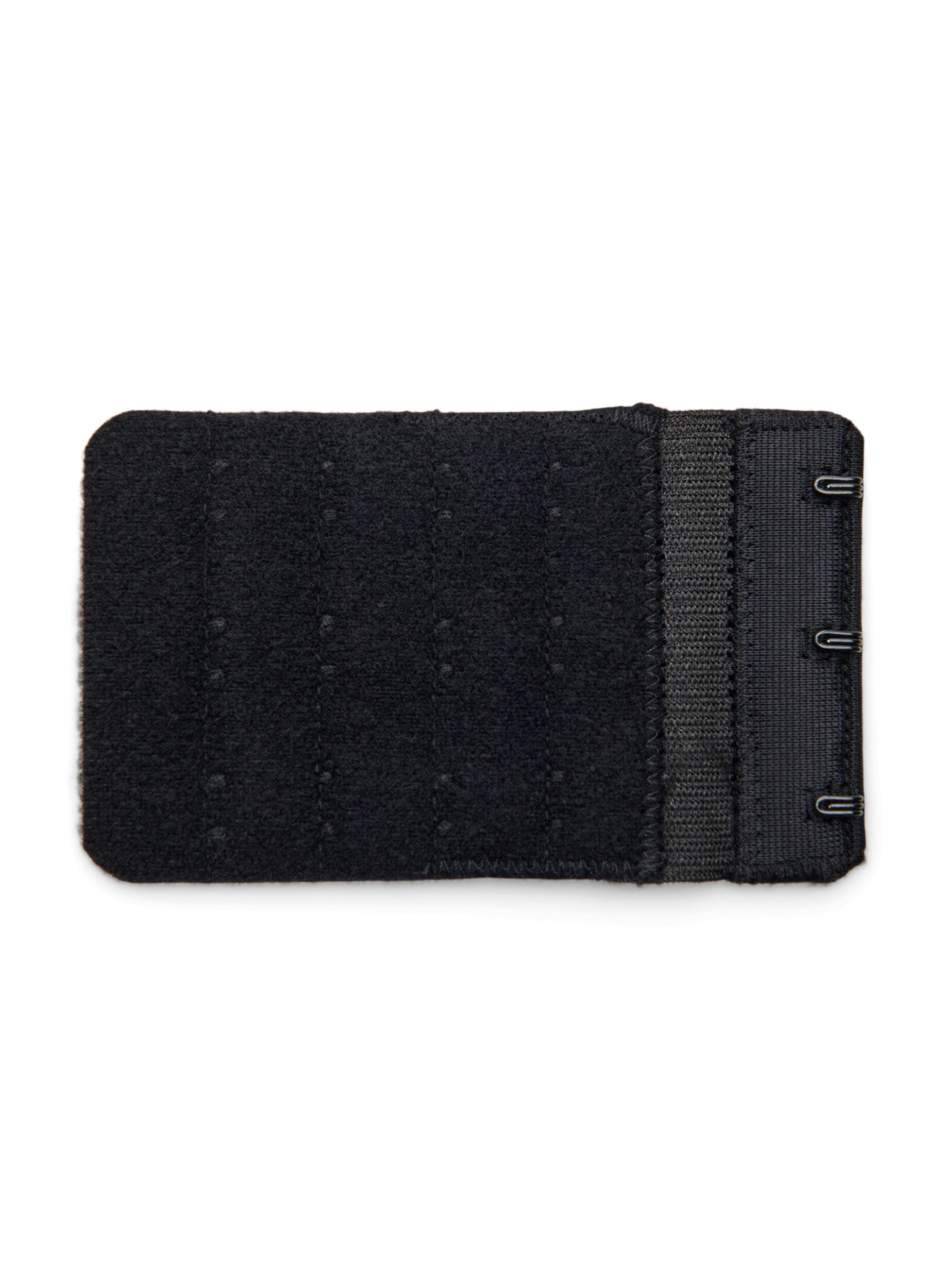 ZizziBh-extender met drie haken, Zwart, Packshot image number 1