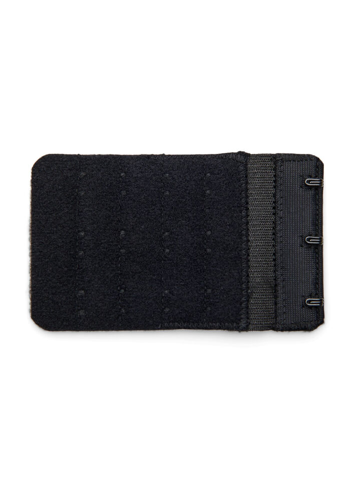 Bh-extender met drie haken, Zwart, Packshot image number 1