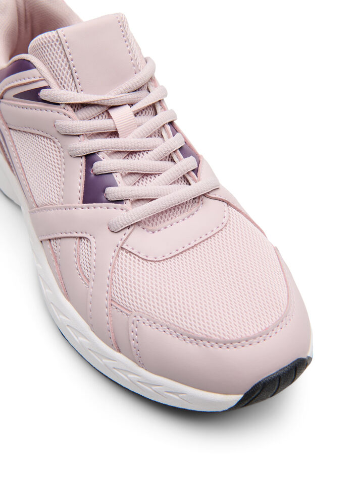 Wide fit - Sportieve sneakers, Violet Ice, Packshot