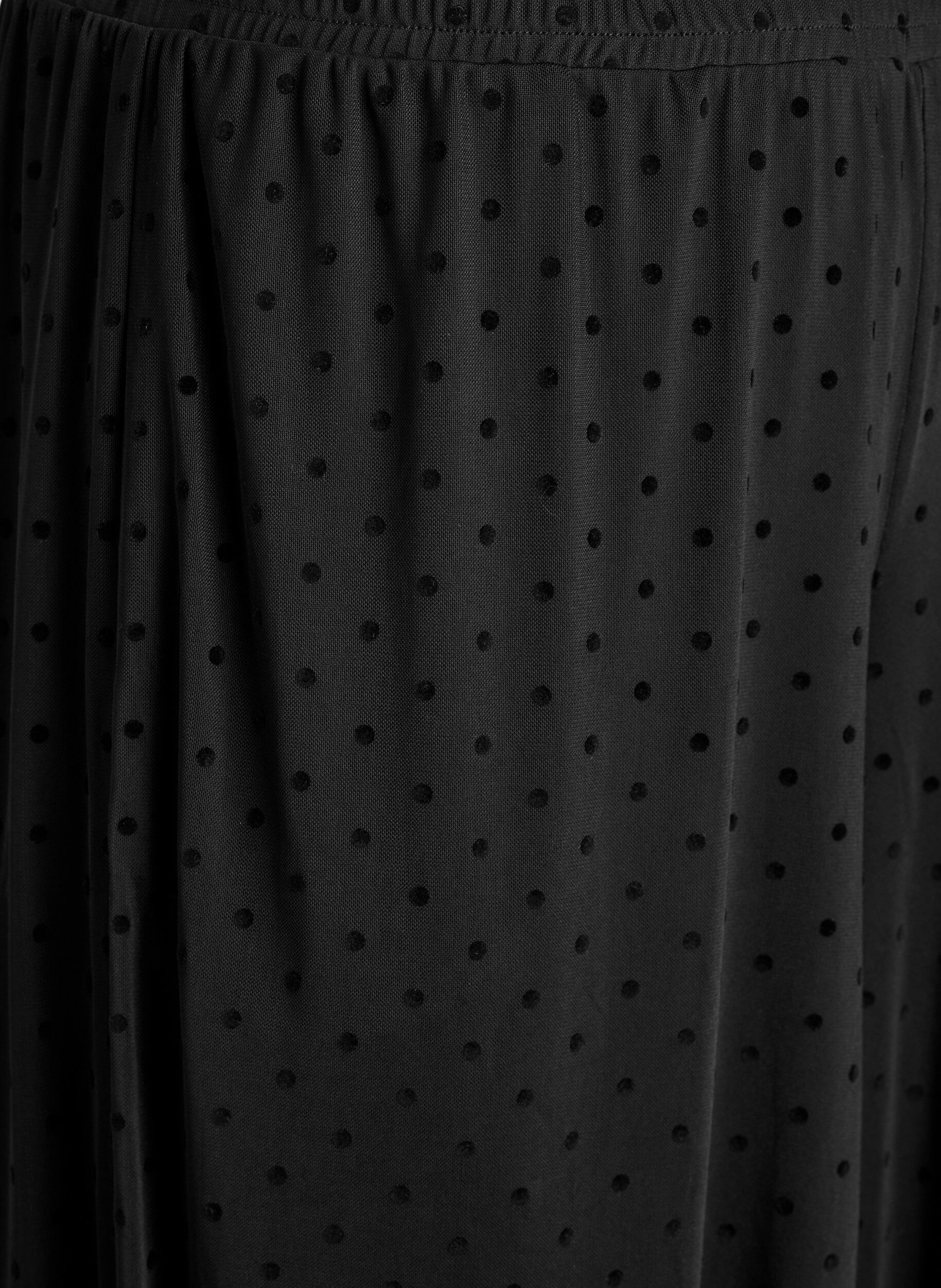 ZizziMesh ballonnenbroek met polkadots, Zwart, Packshot image number 2