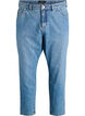Mille Mom Fit Jeans met hoge taille, Blauw, Packshot image number 0