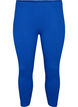 Basic 3/4 legging in viscose, Blauw, Packshot image number 0