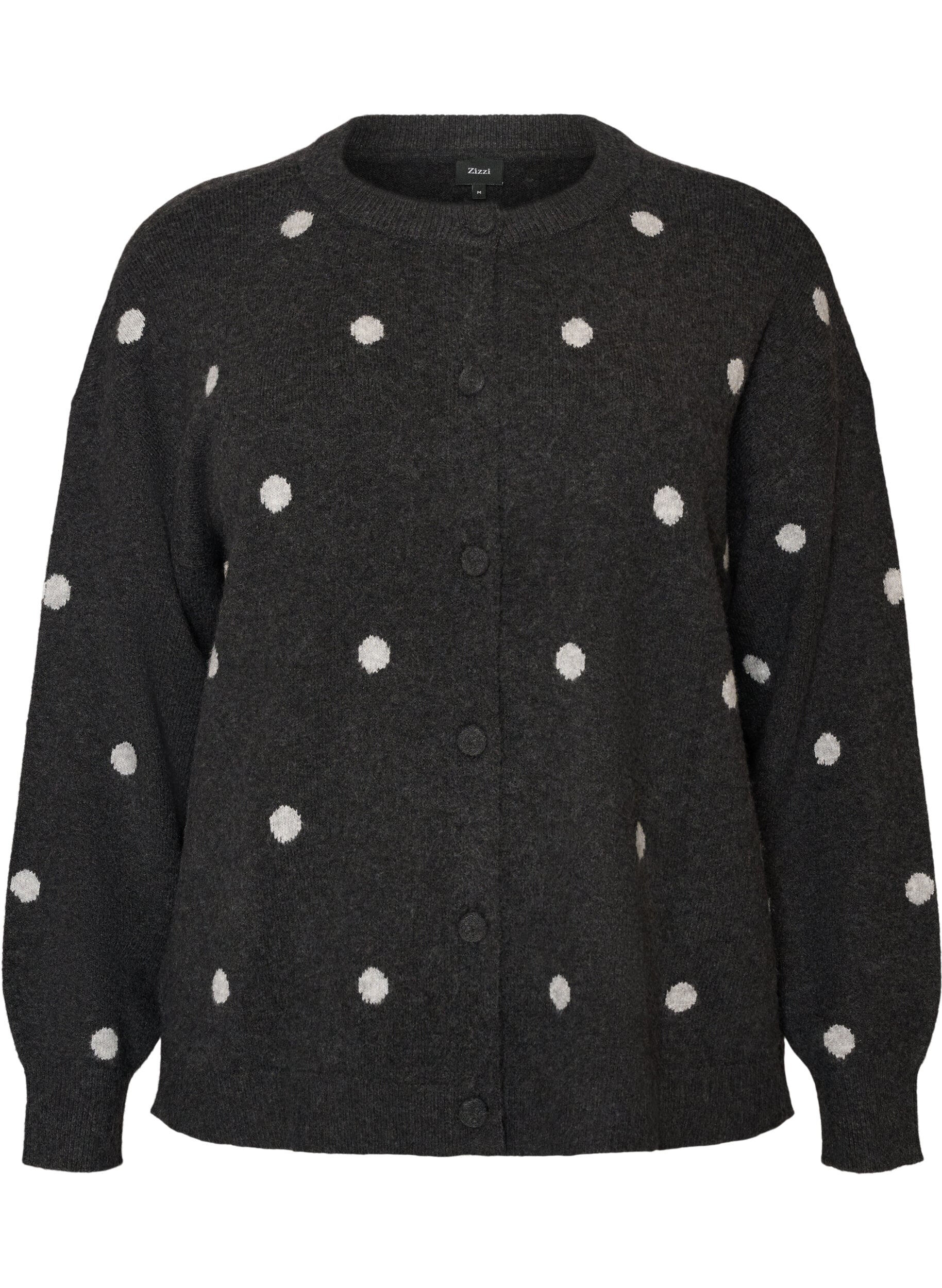 Vest met stippenpatroon