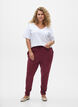 Cropped Maddison broek, Donker Bordeaux, Model image number 0