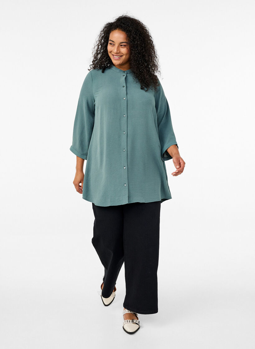 FLASH - Tuniek met 3/4 mouwen, Groen, Model image number 1