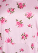 Midi-jurk met bloemen en pofmouwen, Roze, Packshot image number 2