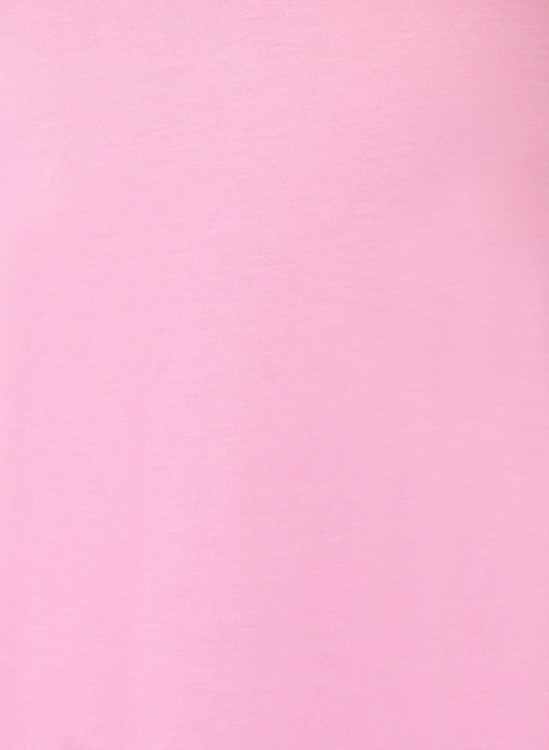 ZizziT-shirt met V-hals, Roze, Packshot image number 2