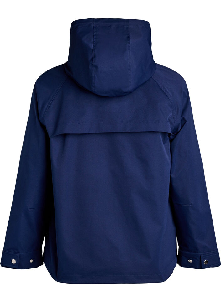 Korte lentejas met afneembare capuchon, Blauw, Packshot image number 1