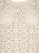 Haakblouse met korte mouwen, Beige, Packshot image number 2