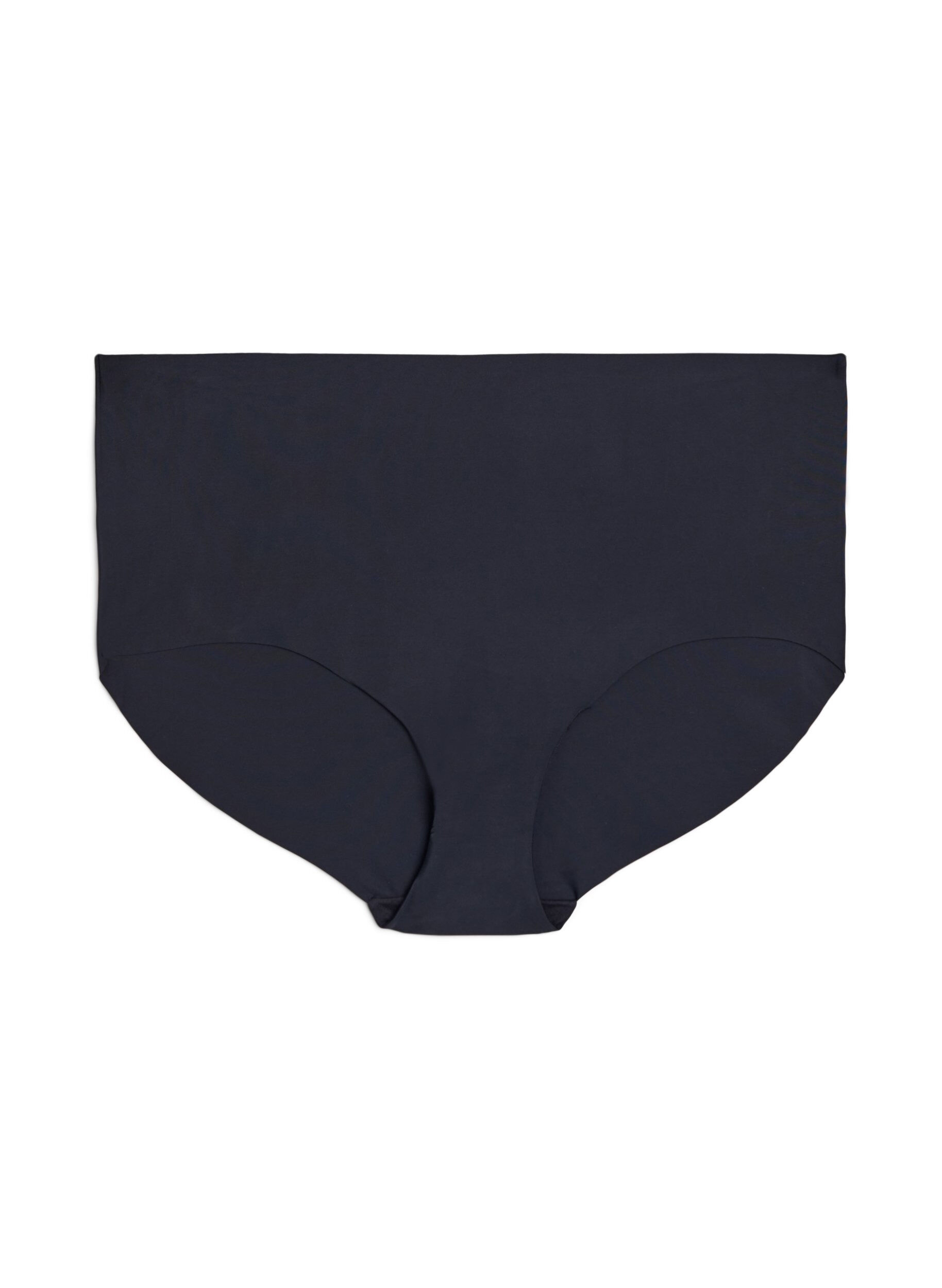 ZizziSet van 2 naadloze onderbroeken, Zwart, Packshot image number 2