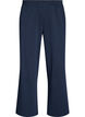 Sweatpants met hoge taille en wijde pijpen, Blauw, Packshot image number 0