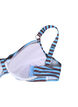 Bikini beugelbeha met print, Blauw, Packshot image number 3