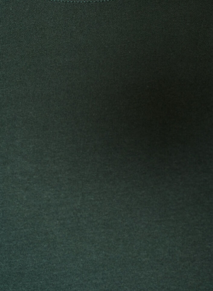 Basic T-shirt met lange mouwen en ronde hals, Groen, Packshot image number 2