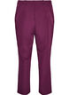 Broek met zakken en rechte pijpen, Paars, Packshot image number 1