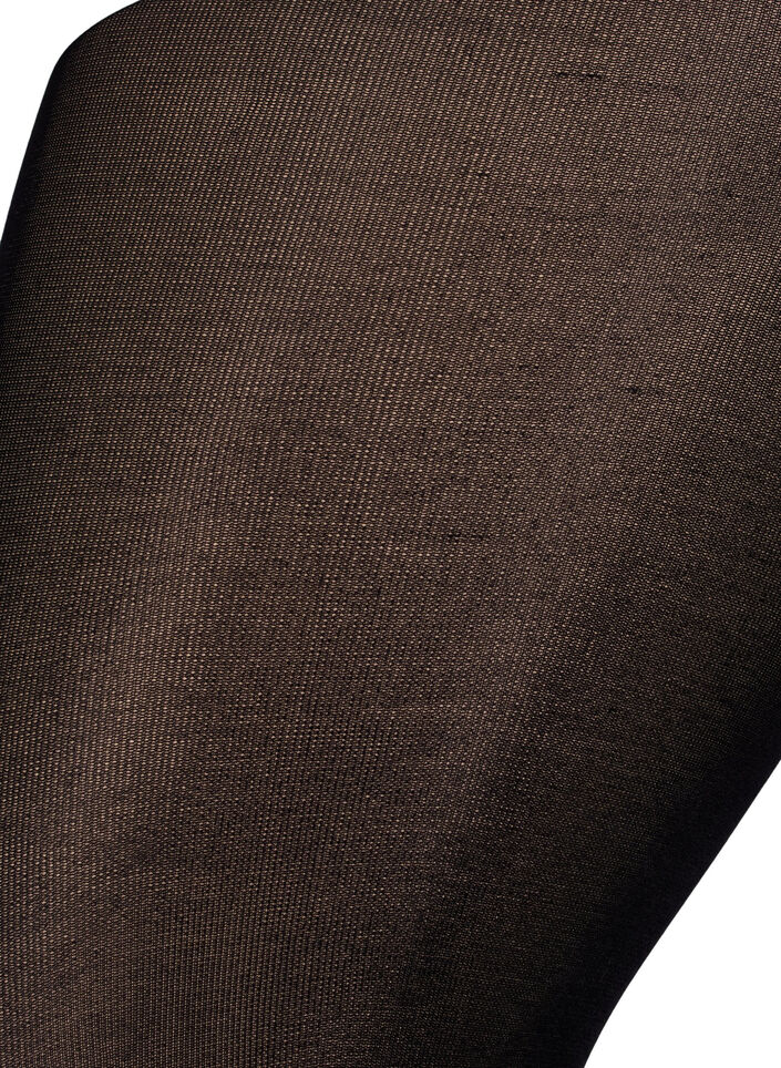 Panty van 100 denier met push-up, Zwart, Packshot image number 2