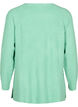 Gebreide blouse met ronde hals, Light G. Green Mel., Packshot image number 1