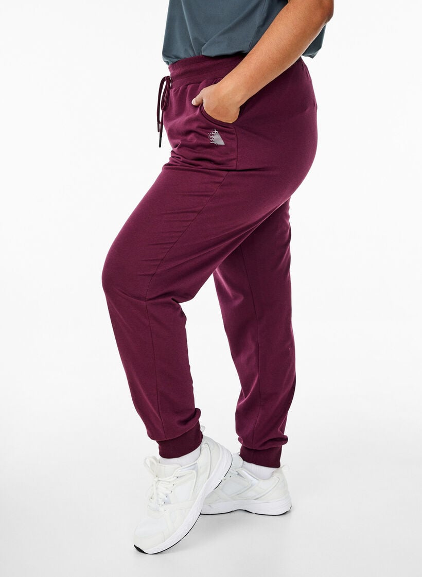 Losse trainingsbroek met zakken, Winetasting, Model