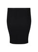 Nauwsluitende naadloze rok, Black, Packshot image number 1