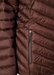 Lichtgewicht jas met capuchon, Bruin, Packshot image number 3