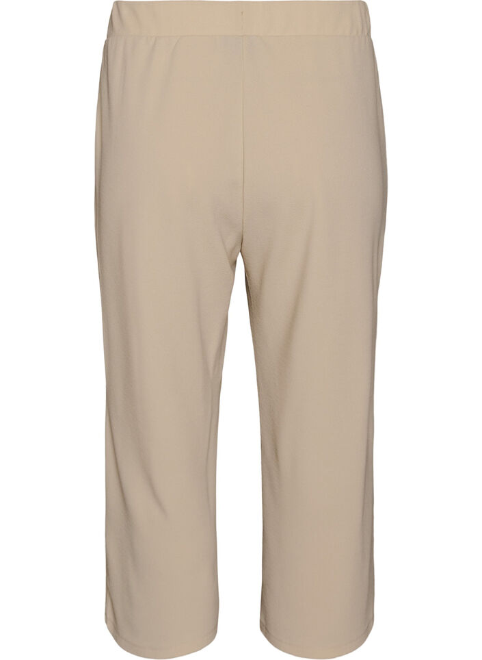 Pantalon ample avec longueur 7/8, Beige, Packshot image number 1