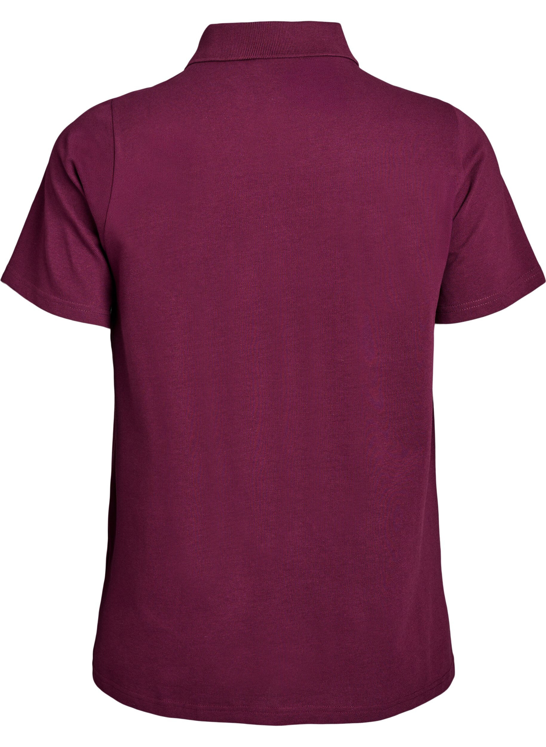 ZizziPolo met korte mouwen, Rood, Packshot image number 1