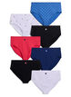 7-pack panties met normale taille, Mixed colours, Packshot image number 0