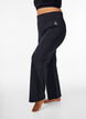 Flared Sportbroek, Zwart, Model image number 3