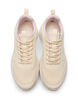Wide fit - Comfort sneakers met schokabsorberende zool, Beige, Packshot image number 2