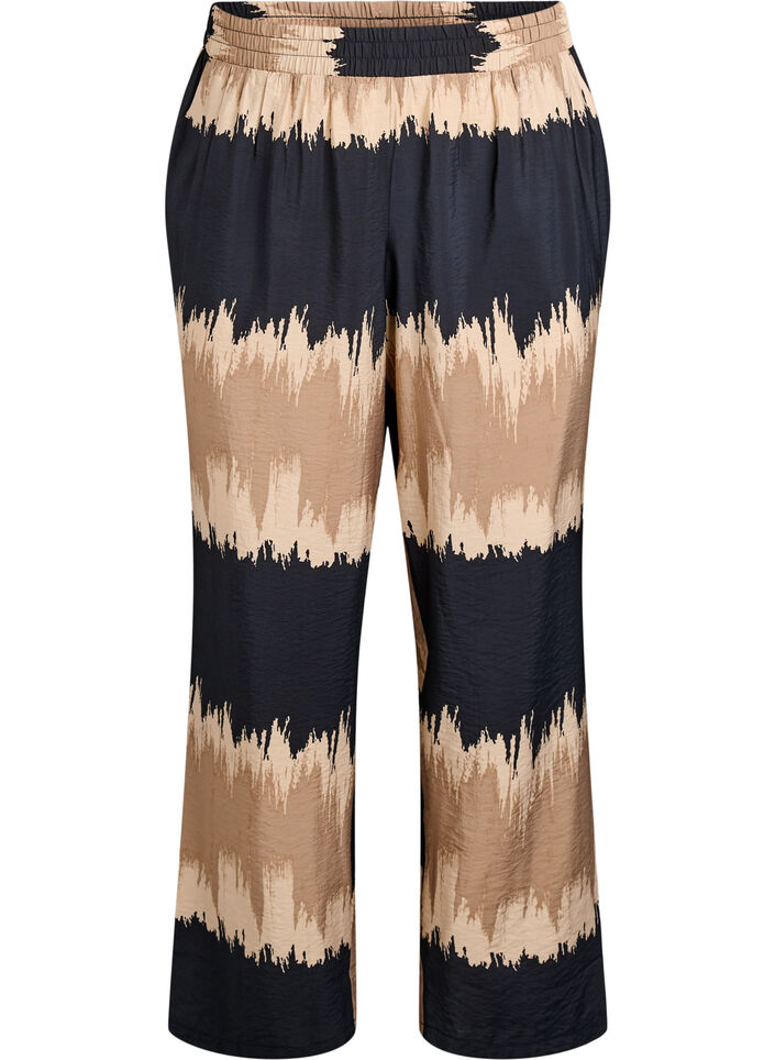 Losse broek met grafische print, Color Fade AOP, Packshot