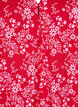 Knie-lange jurk met bloemenprint en 3/4 mouwen, Rood, Packshot image number 2