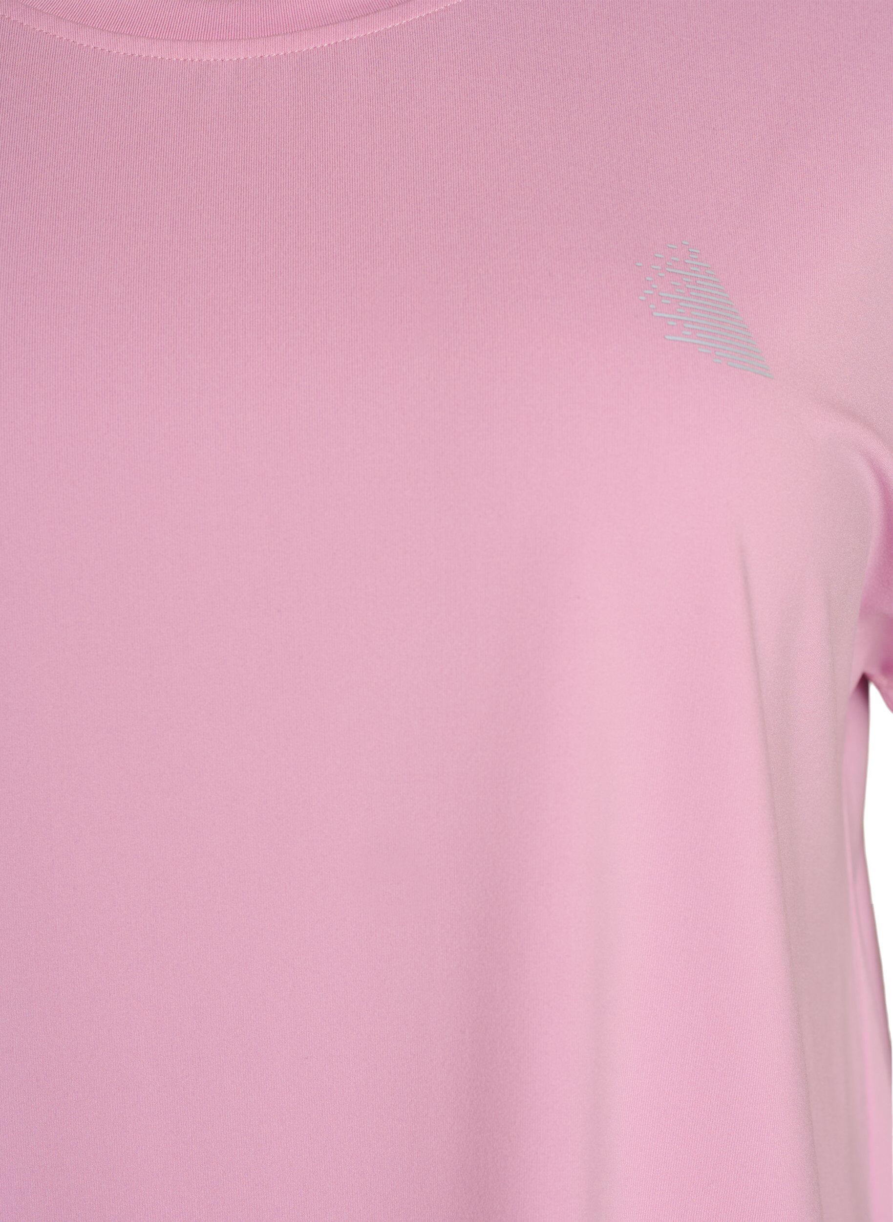 Zizzi T-shirt de sport couleur unie, Rose, Packshot image number 2