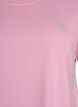 T-shirt de sport couleur unie, Rose, Packshot image number 2